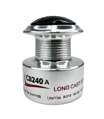 Шпуля для катушки металлическая запасная для Кобры Cobra Coblla Кобла c автофиксатором, запчасти для рыболовной катушки