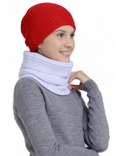 Подростковый шарф-трансформер Norveg Teens голубой