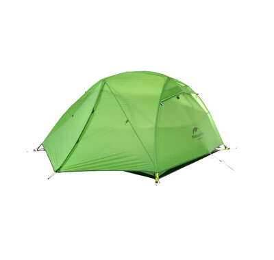 Палатка ультралегкая 2-местная Naturehike Star-river NH17T012-T Updated 20D Silicone зеленый