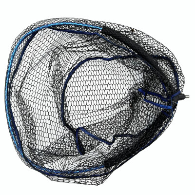 Подсак для рыбалки плавающий, диаметр 50 на 45 см, ручка алюминий до 1.7 м / подсак рыболовный