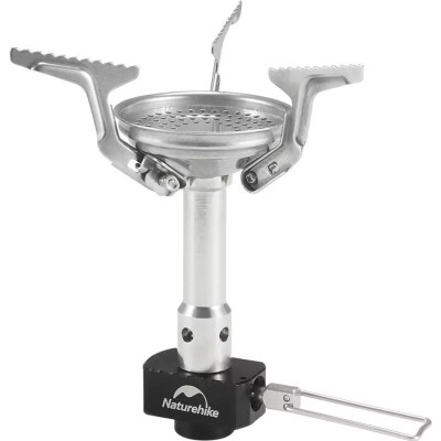 Складная газовая мини-горелка Naturehike CNH22CJ009 черный 3000 Вт