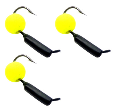Мормышки для зимней рыбалки, Столбик с бусиной Неон d-1.5мм 0,2 гр. 3 шт